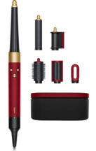 Мультистайлер Dyson Airwrap i.d. Straight+Wavy HS08 для прямых и волнистых волос, Red Velvet/Gold (Красный бархат/золото)