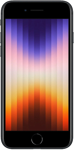 Смартфон Apple iPhone SE 2022 128 ГБ черный