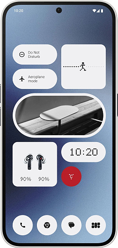 Смартфон Nothing Phone (2a) 12/256Гб, белый