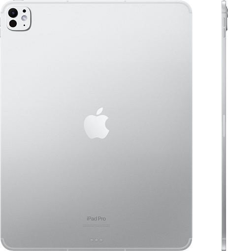 Планшет Apple iPad Pro 13 M4 (2024) 256Gb Wi‑Fi + Cellular, серебристый (Silver) MVXT3