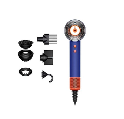 Фен Dyson Supersonic HD16 Nural, Vinca Blue/Topaz EU/KR