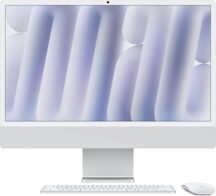 Моноблок Apple iMac 24 Retina 4,5K (M4, 10C CPU/10C GPU, 2024), 16 Гб, 1ТБ SSD, серебристый (Z1EJ001EL)