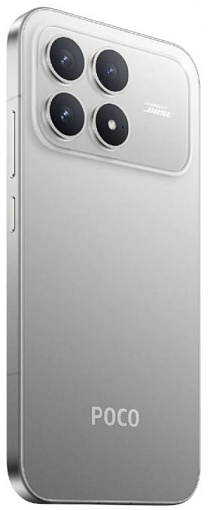 Смартфон Xiaomi POCO F8 Pro 12/256 ГБ, серебристый