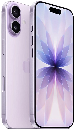 Смартфон Apple iPhone 17 Dual Sim 256GB, Lavender (фиолетовый)