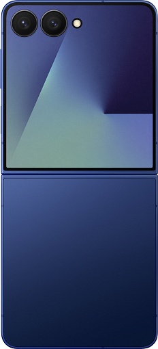 Смартфон Samsung Galaxy Z Flip7 12/256 ГБ, синий (Blue Shadow) F766B