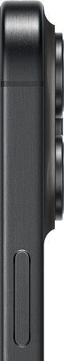 Смартфон Apple iPhone 15 Pro eSim 128GB, Black Titanium (черный)