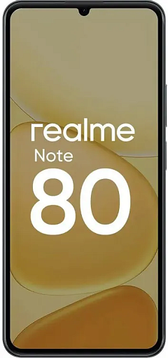 Смартфон Realme Note 80 4/64 ГБ, черный