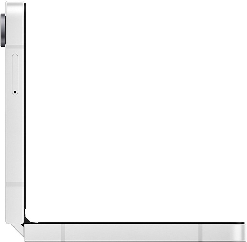 Смартфон Samsung Galaxy Z Flip7 FE 8/256 ГБ, белый (F761)