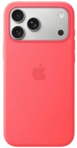 Силиконовый чехол с MagSafe для Apple iPhone 17 Pro Max Bright Guava (MHW64ZM)
