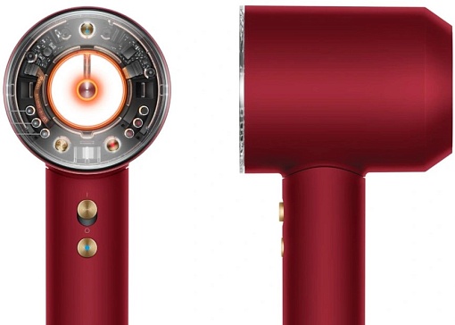 Фен Dyson Supersonic HD16 Nural, Red Velvet/Gold (без кейса)
