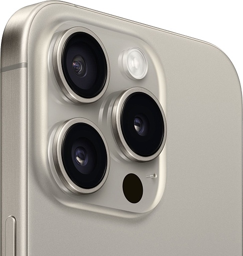 Смартфон Apple iPhone 15 Pro eSim 1TB, Natural Titanium (серый)