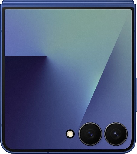 Смартфон Samsung Galaxy Z Flip7 12/256 ГБ, синий (Blue Shadow) F766B