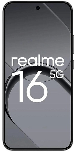 Смартфон realme 16 5G 8/256 Гб, черный
