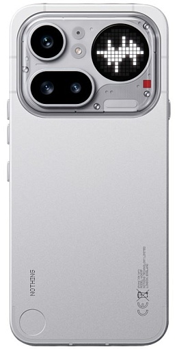 Смартфон Nothing Phone (4a) Pro 8/256ГБ, серебристый EU