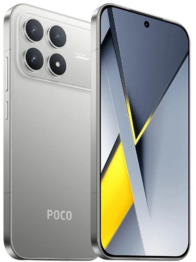 Смартфон Xiaomi POCO F8 Pro 12/256 ГБ, серебристый