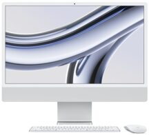 Apple iMac 24″ Retina 4,5K, M3 (8C CPU, 8C GPU, 2023), 16 ГБ, 1 ТБ, серебристый (Z195001LY)