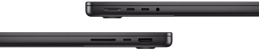 Ноутбук Apple MacBook Pro 14″ (2025) (M5 10C CPU, 10C GPU) 16 ГБ, 512 Гб SSD, чёрный космос MDE04