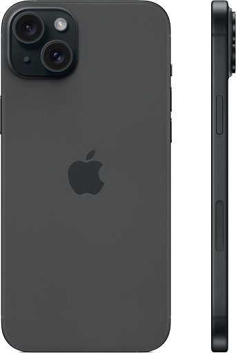 Смартфон Apple iPhone 15 Plus Dual Sim 512GB, чёрный