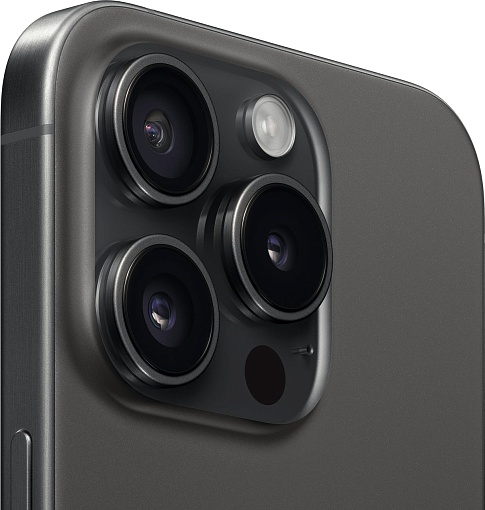 Смартфон Apple iPhone 15 Pro eSim 128GB, Black Titanium (черный)