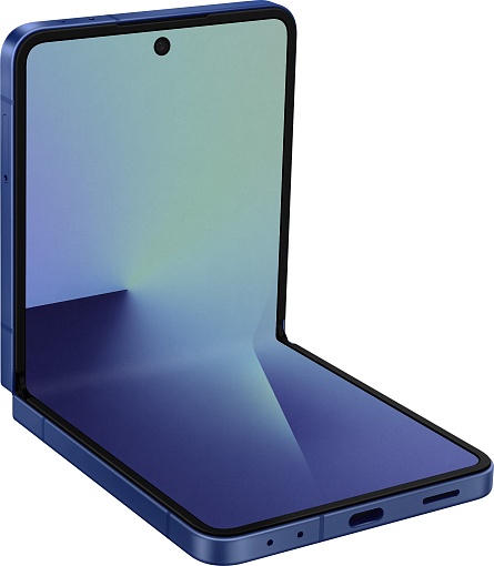 Смартфон Samsung Galaxy Z Flip7 12/256 ГБ, синий (Blue Shadow) F766B