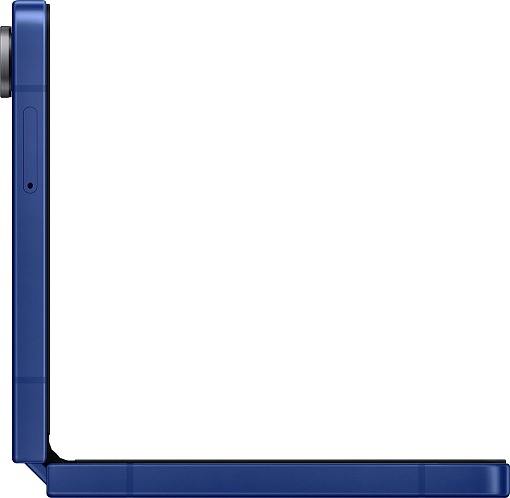 Смартфон Samsung Galaxy Z Flip7 12/256 ГБ, синий (Blue Shadow) F766B