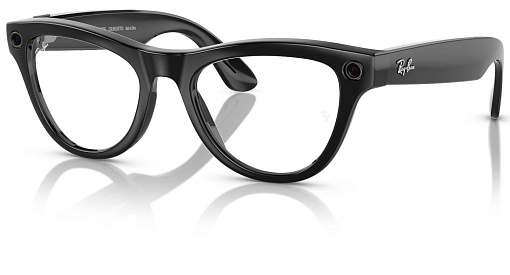 Умные очки Ray-Ban Meta Skyler RW4010 150-52 Size, Shiny Black/Transitions Cerulean Blue