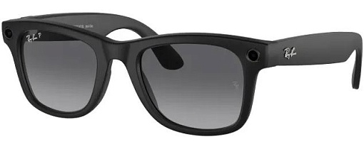 Умные очки Ray Ban Wayfarer RW4008 155-53 Matte Black/Polar Gradient Graphite